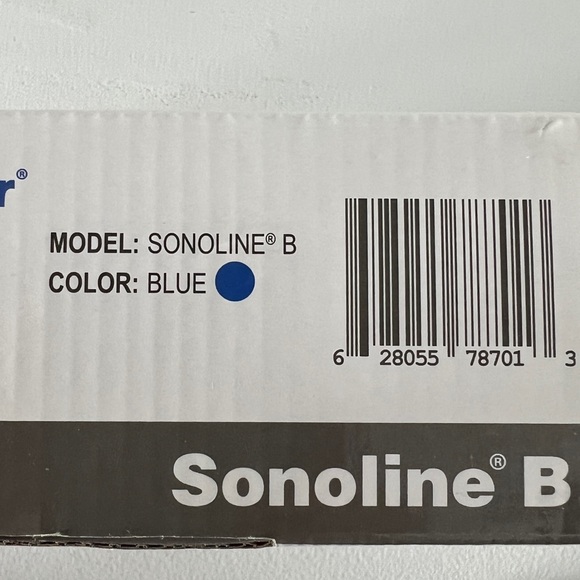 Sonoline B Blue Baby Sound Tracker Fetal Doppler Manuel Ultrasound Monitor - Picture 6 of 6